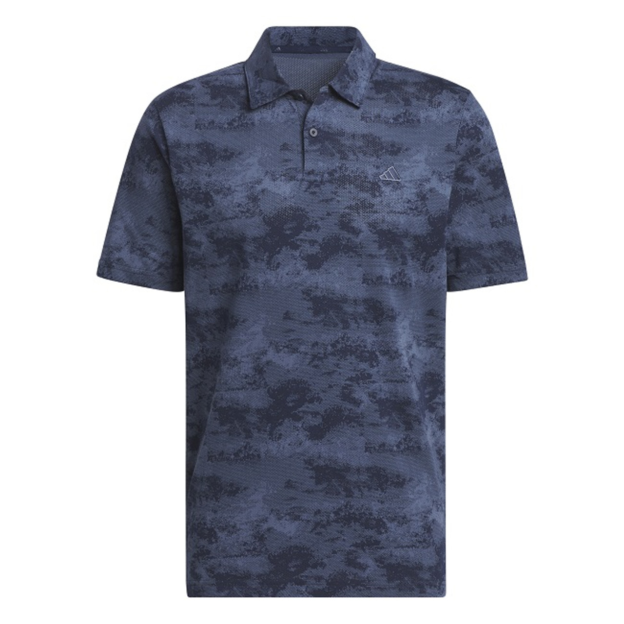 Adidas Golf Go-To Printed Mesh Polo | RockBottomGolf.com